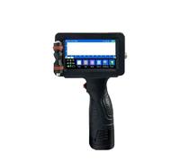 JCKJWL Stampante a getto d'inchiostro termico 1760PLUS da 12,7 mm, QR, codice a barre, logo, etichetta, stampante portatile con inchiostro ad asciugatura rapida Stampa multiformato(Without ink)