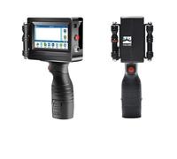 JCKJWL Stampante for codici a barre portatile Stampa della data di scadenza del codice QR industriale a getto d'inchiostro termico portatile for carte di plastica, metallo, vetro Stampa multiformato