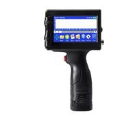 JCKJWL Stampante for etichette da 12,7 mm Codice Numero data Barra QR Logo Data di scadenza Stampante a getto d'inchiostro portatile P15 28 lingue Portatile Stampa multiformato(With 1 HD cartridges)