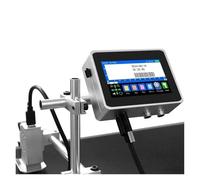 JCKJWL Stampante online 150Plus Stampante a getto d'inchiostro industriale da 12,7/25,4 mm for codici a barre QR Numero Logo Data di scadenza Codifica multifunzionale (12.7mm without Ink)