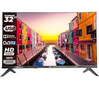 JCL 32HDDTV2023 TV Televisore 32" Pollici HD Ready 720P, Segnale ATV/DVB-T/T2/C/