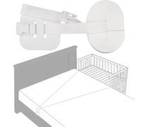 JClorix Cintura Fissaggio Lettino 8,0 m x 2,6 cm - Cinghia Universale Regolabile per Lettini Affiancati Co-Sleeping, Boxspring, Culle e Letti Pieghevoli - Treccia Culla Paracolpi
