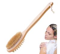 JCM B-C Spazzola esfoliante per la schiena e il corpo, per uomini e donne, con perline massaggianti per cellulite, spazzola per la schiena con manico lungo per doccia, scrubber per la schiena per