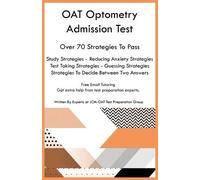 Jcm-Oat Test Preparation Group OAT Optometry Admission Test (Tascabile)