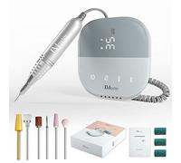 JCMaster Fresa per unghie 35000 rpm Display LCD Efile fresa digitale potente per unghie acriliche gel Zero rumore Nessuna vibrazione Macchina professionale per pedicure manicure 6 punte incluse