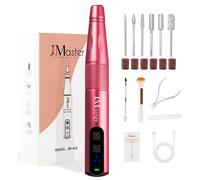 JCMaster Lima elettrica per unghie Kit 2 lime elettriche per unghie + punte