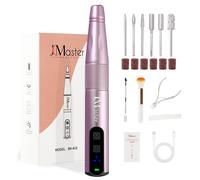 JCMaster Lima elettrica per unghie Kit 2 lime elettriche per unghie + punte