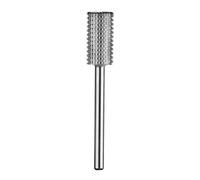 JCMaster Punta per fresa per unghie forma Cilindro Manicure Pedicure Carbide Per rimuovere acrilico smalto gel le cuticole la pelle morta per lucidare e sfoltire unghie molto spesse. Grana Media