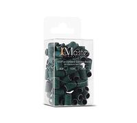 JCMaster® Scovolini abrasivi di alta qualità e durevoli per Fresa per Unghie Ideale per Manicure Pedicure Preparazione unghia naturale modellamento gel/acrilico rifiniture - Grana fine 240-100 pz