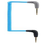 JCMOYUTY Cavo patch SC7 da TRS a TRRS per microfono Rode Wireless GO 2/GO II/ME/PRO/VideoMic, VideoMicro Go to iPhone, smartphone, tablet