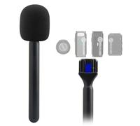 JCMOYUTY Supporto magnetico per microfono portatile Hollyland LARK M2 M2S M1 MAX C1 150 Wireless Lavalier Microfono Intervista Maniglia Mic Adattatore