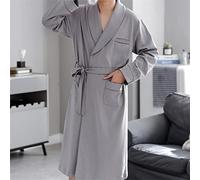 JCNAGXY ARMAGGIORE ARMAGGIO sotto Indore per UOMINO Kimono CASA MORSO A COUCO A Came Lungo LUNGHEA COTONO Terry Terry