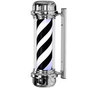 JCNAGXY Barbieri a LED Leggera palo da 73 cm a LED Bianco Nero a Rotazione illuminante Strisce Illuminate per Capelli Chiari per Capelli Chiari Lampada da Parete a Parete Decorazione