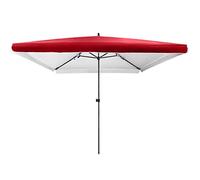JCNAGXY Beach Umbrella Sunshade Square Sunshade Garden Umbrella 200 X 200 Cm UV Parasol Red Blue Without Base