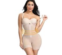JCNAGXY Breathable, Plus Size Women Full Body Underbust Slimming Mid Thigh Shaper Tummy Control Seamless Postpartum Body Girdle