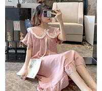 JCNAGXY Female Pajamas Sets Summer for Women Casual Turn-Down Collar Shirt Long Sleeve Top Long Pants Sleepwear