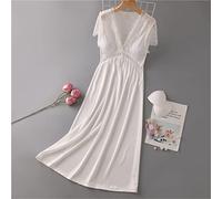 JCNAGXY Female Pajamas Sets Summer for Women Casual Turn-Down Collar Shirt Long Sleeve Top Long Pants Sleepwear