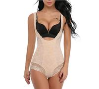 JCNAGXY in Biancheria Intima Senza Soluzione di continuità, Donna Shaper a Tutto Toni Bodysuits in Vita Corsetto di Corsetto Floreale Taglie Taglie Taglie di Controllo della Pancia Biancheria Intima