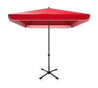 JCNAGXY Outdoor Commercial Parasols, Large Square Garden Parasols, Anti-Pinch, Easy To Open And Close Courtyard Umbrellas, Sunshade And Rainproof Parasol with Four Height Adjustment
