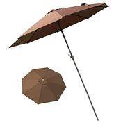JCNAGXY Outdoor Table Umbrella, Parasol Cover, Sun Protection Windproof Sunscreen Ventilation Umbrellas, for Backyard Pool Balcony Deck, Tilting Sun Shade Umbrella