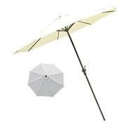 JCNAGXY Outdoor Table Umbrella, Parasol Cover, Sun Protection Windproof Sunscreen Ventilation Umbrellas, for Backyard Pool Balcony Deck, Tilting Sun Shade Umbrella