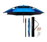 JCNAGXY Parasol Umbrella for Garden Or Beach, 360° Rotation, Sunshade Canopy, Multi-Purpose Outdoor Sun Umbrellas Use for Fishing, Picnic, Coutyard, Golf Course, Football Field