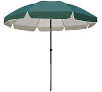 JCNAGXY Patio Umbrella Cantilever with Heavy dutyOutdoor Garden Parasols Outdoor Sun Umbrella 2m Height Adjustable Garden Parasol Summer Large Beach Courtyard Patio Ground-Inserted Umbrellas,Without