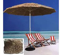 JCNAGXY Portable Imitation Straw Thatched Beach Patio Garden Umbrella Sun Shade Anti-/UV Protection/Shadin