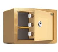 JCNAGXY Safe Mechanical Password Storage with Key Invisible Password Safe Office all-Steel Anti-Theft Home Safe