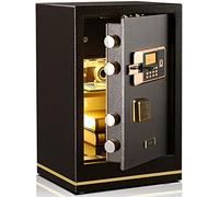 JCNAGXY Security Safe biometric Large Lock with LED Display Wall-Anchoring for Home Hotel Medication