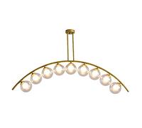 JCNAGXY Sputnik Chandelier 9 Lights Hanging Ceiling Light Fixture Industrial Iron Pendant Lighting Mid Century Chandelier for Bedroom Living Room-Double 9 Lights