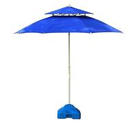 JCNAGXY Sun Parasol Umbrella Garden Parasols 7.5ft/9ft Double Top Patio Umbrella, Outdoor Sun Shade for Beach/Pool/Garden Umbrellas Round Sunscreen