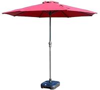 JCNAGXY Sun Parasol Umbrella Garden Parasols 9' Patio/Garden Umbrella with Crank, Outdoor Yard, Beach Commercial Event Market, Camping, Swimming Pool Side