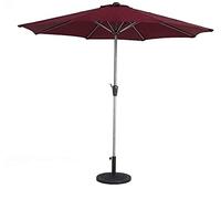 JCNAGXY Sun Parasol Umbrella Garden Parasols 9ft Patio Table with Crank, Portable Sun Shelter for Garden Deck Backyard Pool