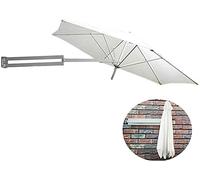 JCNAGXY Sun Parasol Umbrella Garden Parasols Wall Mount Patio Umbrella - Outdoor Garden Balcony Tilting Sunshade Umbrella, Aluminium Pole