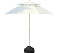 JCNAGXY Sun Umbrella Garden Parasols 7.5ft/9ft Double Top Outdoor Sun Shade for Beach/Pool/Garden Umbrellas Round Sunscreen