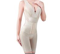 JCNAGXY Women's Full Body, Bodysuit Post Surgery Compression Garment Firm Control Body Shaper Waist Trainer Slimming Comfortable