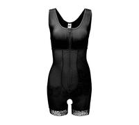 JCNAGXY Women's Seamless Girdle, Zipper Full Body Shaper Plus Size Bodysuit Post Surgery Firm Colombian Tummy Control Slimming Comfortable