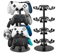 Jcocylse Porta Joystick PS5 con Porta Cuffie - Accessori Gaming Essenziali per PS5/PS4/Switch Pro - Gadget Gaming Spazio Saver, Design Compatto per Setup Professionale(4 Livelli)