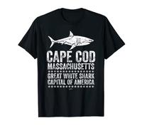 JCombs: Cape Cod, Massachusetts, Grande capitale dello squalo bianco Maglietta