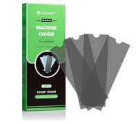 Jconly Grandi sacchetti per tatuaggi, 200 pezzi, nero, 6,5 x 18 cm, usa e getta, 4 colori (nero)