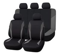 JCPDN Auto Set Coprisedili per Jeep Compass S / 80th Anniversary/Longitude/Limited FWD 4x4 5-Seats,Anteriori e Posteriori Copri-Sedile Impermeabili Traspirante Comfort Protezioni,A