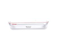 JCSPARES® - Balconcino Ripiano Intermedio 410 mm Frigorifero Compatibile Per Whirlpool Hotpoint ed Ulteriori
