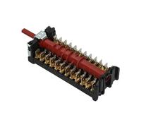 JCSPARES® - Commutatore Selettore Manopola Programmi 891202K 8+0 Posizione | 12 Contatti Per Forno Cucina Compatibile Con Beko Arcelik
