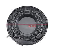 JCSPARES® - Filtro ai carboni antiodore D-240mm Type-28 per cappa cucina compatibile con Elica per modelli: Elisummer Elisummer Lux Totem ed ULTERIORI