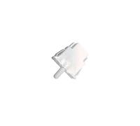 JCSPARES® - Interruttore Pulsante Per Luce Frigorifero Compatibile Con Whirlpool Hotpoint Indesit Ed Ulteriori