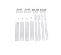 JCSPARES® - Kit Guida Scorrevole Installazione Frigo Frigorifero A Incasso Porta Cucina Compatibile Con Whirlpool Hotpoint Ariston Indesit Ignis Candy Ikea