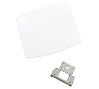 JCSPARES® - Kit maniglia leva completa con supporto montaggio oblò per lavatrice compatibile con Whirlpool Ignis Bauknecht (Vedi descrizione per modelli)