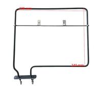 JCSPARES® - Resistenza Superiore Forno | 1100 Watt | 340 x 339 mm | Compatibile Con Beko Arcelik