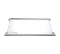 JCSPARES® ripiano in vetro completo di 2 profili anteriore e posteriore compatibile con frigorifero beko arcelik safety glass 407mm X 312mm